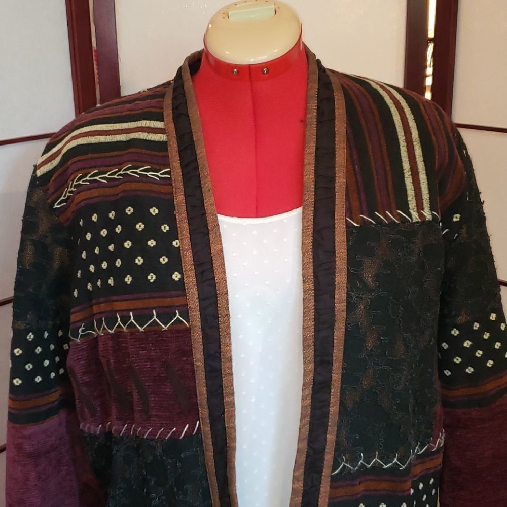 Yakmagik Patchwork Jacket - Picture 2 of 11